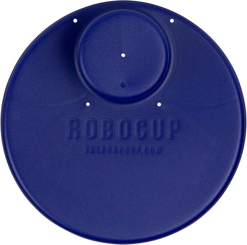 ROBOCUP Plate Accessory, in All 12 Colors, Conveniently Holds Your Food, Snacks, Drinks | Multi-Use Hands Free Project Work Station, Ruggedized Portable Design, Diameter of 8.5"/21.6 CM (Navy) - Image 4